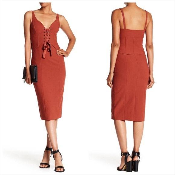 cinq a sept Dresses & Skirts - Cinq A Sept Damia Lace Up Dress